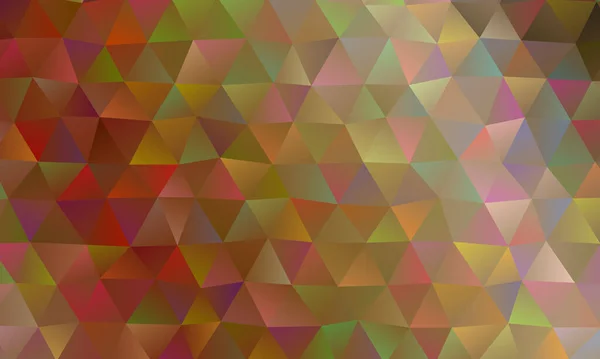 Fond Abstrait Polygonal Marron Excellente Illustration Pour Vos Besoins — Image vectorielle