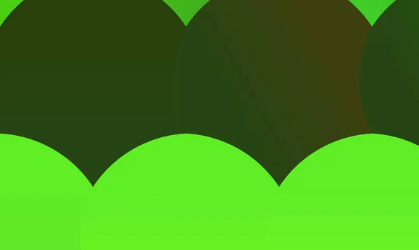 Tmavě Zelené Kruhy Abstraktní Pozadí Skvělá Ilustrace Pro Vaše Potřeby — Stockový vektor