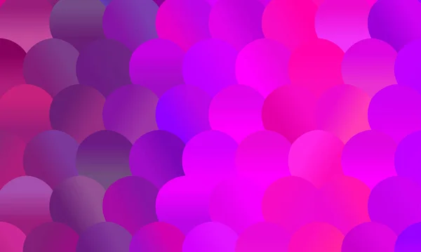 Fuchsia Cercles Couleur Fond Abstrait Excellente Illustration Pour Vos Besoins — Image vectorielle