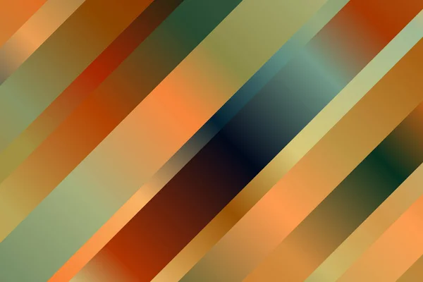 Oranžové Žluté Zelené Čáry Abstraktní Pozadí Skvělá Ilustrace Pro Vaše — Stockový vektor
