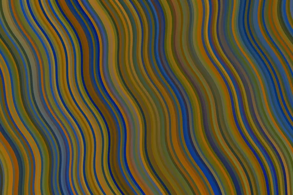 Όμορφη Πορτοκαλί Πράσινο Και Μπλε Κύματα Αφηρημένο Διάνυσμα Φόντο — Διανυσματικό Αρχείο