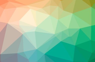 Soyut Yeşil, sarı yatay düşük polyester arkaplan. Çok güzel bir çokgen dizaynı. İhtiyaçlarınız için faydalı.