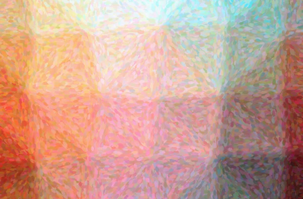 Абстрактна Ілюстрація Помаранчевого Імпресіоністського Фону Pointlilism — стокове фото