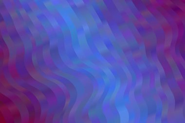 Güzel Mavi ve mor dalgalar soyut vektör arkaplanı.