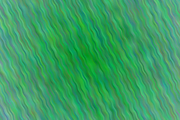 Kleurrijke Groene Golven Abstracte Vector Achtergrond — Stockvector