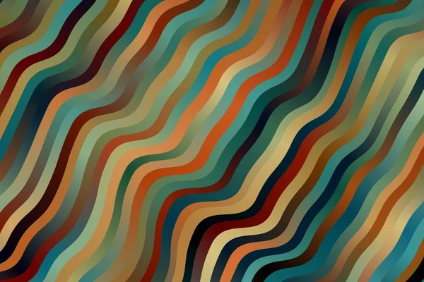 Turuncu, kırmızı ve mavi dalgalar soyut arkaplan. İhtiyaçlarınız için harika illüstrasyon.