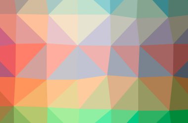 Soyut Yeşil, Turuncu, Sarı yatay düşük polyester arkaplan. Çok güzel bir çokgen dizaynı. İhtiyaçlarınız için faydalı.