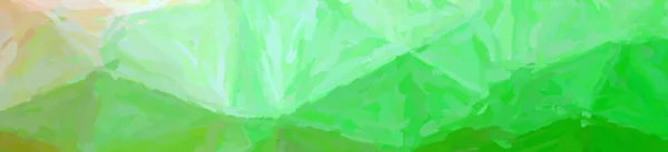 Yeşil Sarı Empresyonist Impasto Arka Planının Soyut Çizimi — Stok fotoğraf