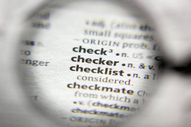 Sözlükte işaretleyici sözcüğü ya da cümlesi