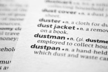 Sözlükte bir sözcük ya da cümle Tozcu