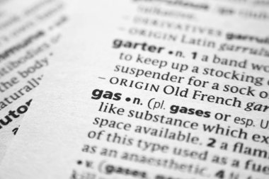 Sözlükte Sözcük veya Cümle Doğalgaz