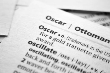 Sözlükte Oscar kelimesi ya da cümlesi