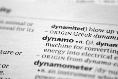 Sözlükte Dinamo kelimesi ya da cümlesi