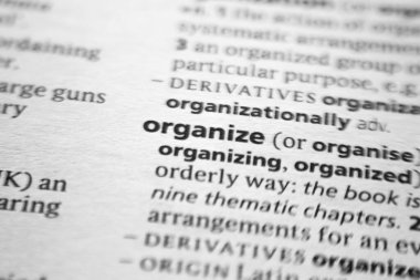 Bir sözlükte düzenle