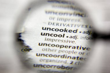 Sözlükte hoş olmayan sözcük ya da ifade