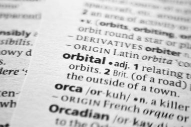 Sözlükte bir sözcük ya da ifade Yörüngesi