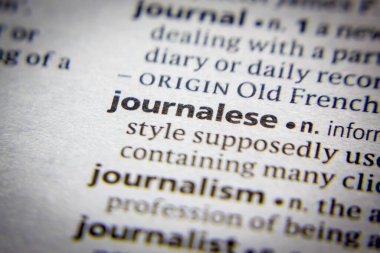 Sözlükte bir sözcük ya da cümle Gazetesi