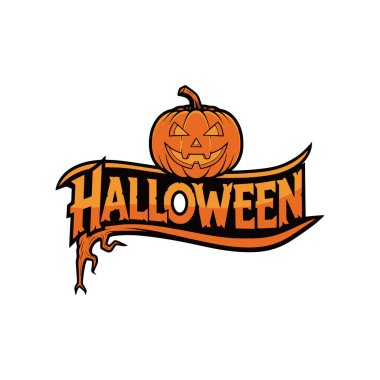 Cadılar Bayramı afiş ile kabak