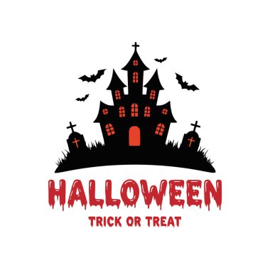 Cadılar Bayramı partisi, ikram, vektör tasarım elementleri.