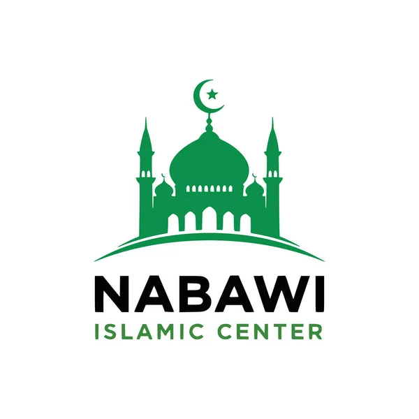 İslami Ulusal Cami logosu vektör çizimi