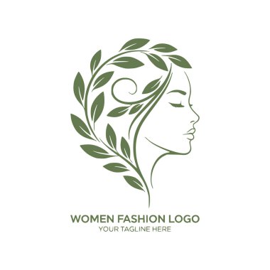 vektör soyut logo kadınları