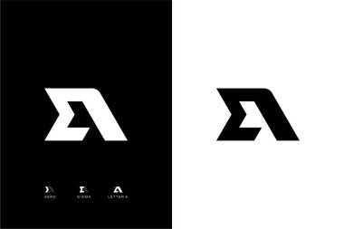 A harfini Sigma sembolüyle birleştiren güçlü ve modern bir logo. Cesur, geometrik tasarım teknoloji, mühendislik ya da havacılık sektöründe gücü temsil eden işletmeler için mükemmeldir.