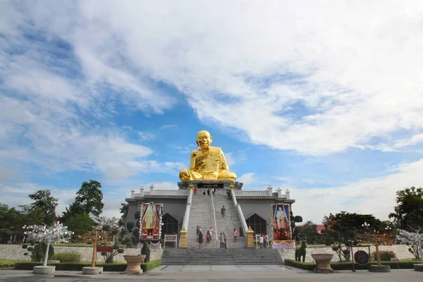 Районг Таиланд Мая 2017 Фотография Красивые Буддийские Изображения Называют Луанг — стоковое фото