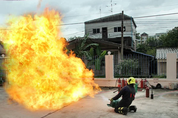 Bangkok Tailandia Ago 2018 Expertos Emergencias Para Hacer Capacitación Introducción — Foto de Stock