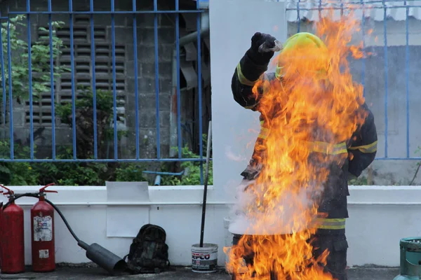 Bangkok Tailandia Ago 2018 Expertos Emergencias Para Hacer Capacitación Introducción — Foto de Stock