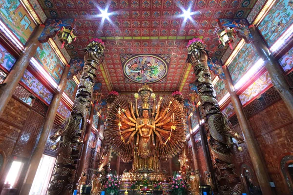 Tailandia Enero 2019 Tomar Una Foto Grande Guan Yin Bodhisattva — Foto de Stock