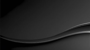 Dalgalı siyah çizgileri ve beyaz çizgileri olan basit bir soyut arkaplan.