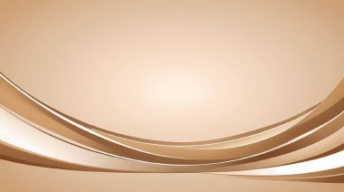 Bej ve kahverengi tonlarında kıvrımlı çizgiler içeren soyut bir arkaplan.