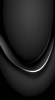 Eğri beyaz bir çizgi ile koyu soyut bir arkaplan.