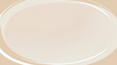 Bej bir tuval üzerinde beyaz kıvrımlı çizgileri olan basit bir soyut arkaplan.