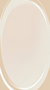 Bej bir tuval üzerinde beyaz kıvrımlı çizgileri olan basit bir soyut arkaplan.