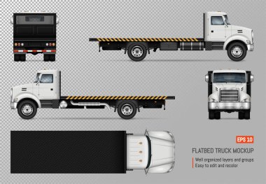 Free Free 149 Flatbed Tow Truck Svg SVG PNG EPS DXF File