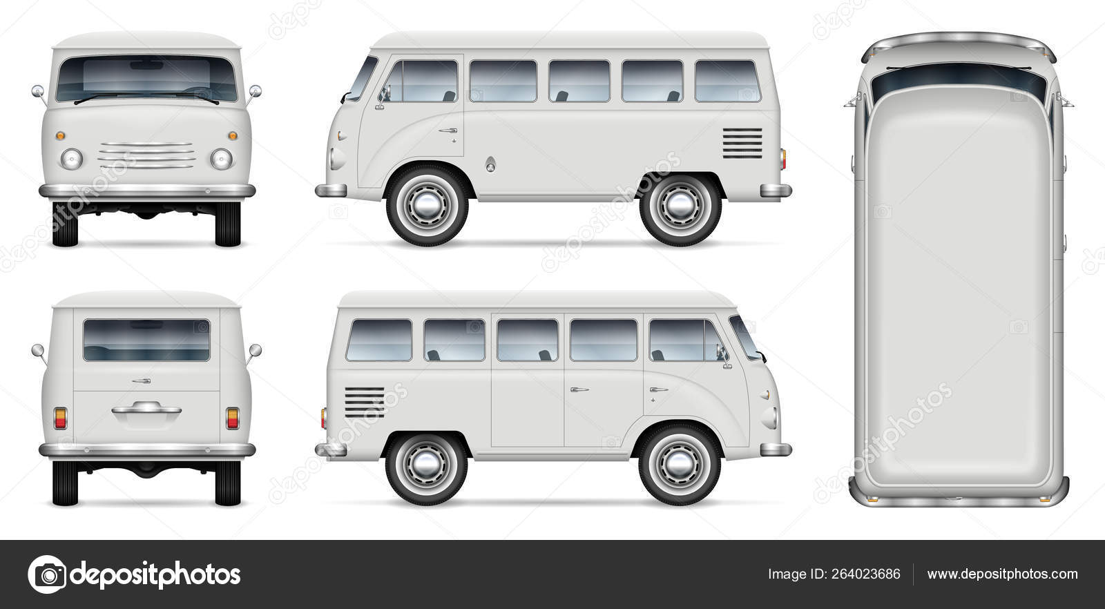 old school mini vans