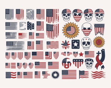 Bu eşsiz tişört tasarımı ABD bayrağı, kafatasları, ayçiçekleri ve yıldızlar gibi simgesel Amerikan sembollerini birleştirir. Sıkıntılı bir bayrak, vatansever motifler ve cesur renklerle bu tasarım, Bağımsızlık Günü 'nde Amerikan gururunu kutlamak için mükemmeldir.