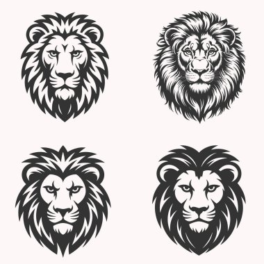 Bu aslan siluetleri koleksiyonu bir dizi görkemli pozlar sergiliyor, vahşi yaşam meraklıları, hayvan severler ve grafik tasarım projeleri için mükemmel. Kükreyen aslanlardan rahat pozlara kadar bu grafikler giysi, poster ve logolar için idealdir Kaptan.