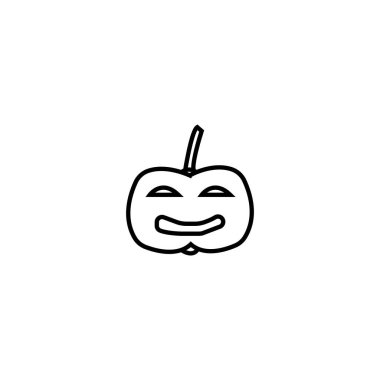 Cadılar bayramı balkabağı simgesi çizimi