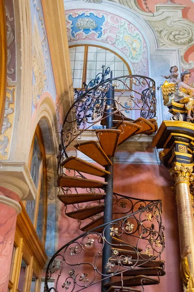 Interior Das Escadas Igreja — Fotografia de Stock