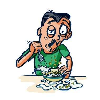 Alfabe adet masanın üzerine dökülüp deli tahıl katili.