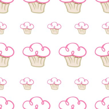 Trendy cupcake desen kek