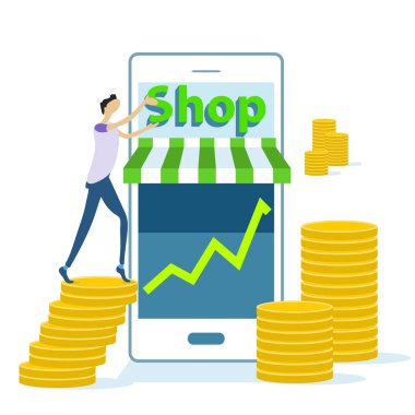 Çevrimiçi mağaza, mağaza veya iş kurma