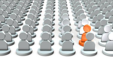 Birçok kişi arasında göze çarpıyor. O çok iyi bir yeteneği var. 3D çizim