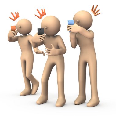 Bir smartphone ile ateş paparazzi. Bu modern su ifade