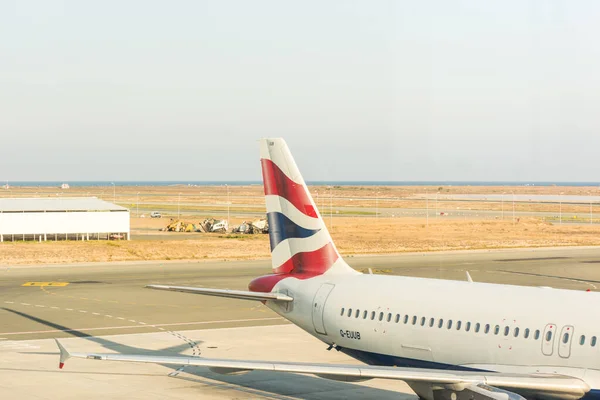 British Airways Airbus A320 232 Euur Nell Aeroporto Larnaca Larnaka — Foto Stock