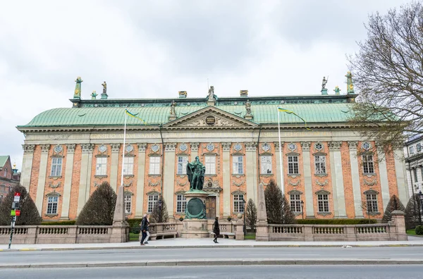 スウェーデンのストックホルムにある貴族の家 リダルハウゼット スウェーデンの貴族のために記録を保持し 利益団体として機能する法人と建物 — ストック写真