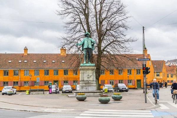 Monument Till Kung Christian Den Mest Kända Och Mycket Populär — Stockfoto