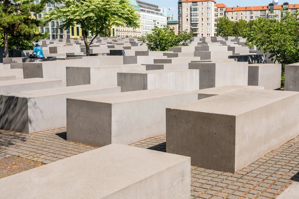 Mémorial Aux Juifs Assassinés Europe Mémorial Holocauste Est Mémorial Berlin — Photo